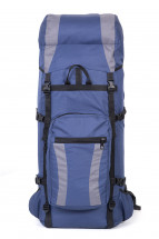 Рюкзак туристический Таймтур 1, синий-серый, 70 л, ТАЙФ 